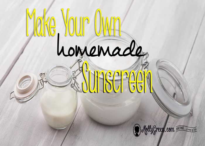 How to Make Homemade Sunscreen - 4 Ingredients