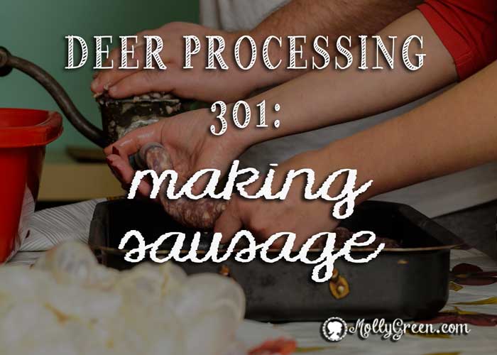 Deer Processing 301: How to Make Venison Sausage