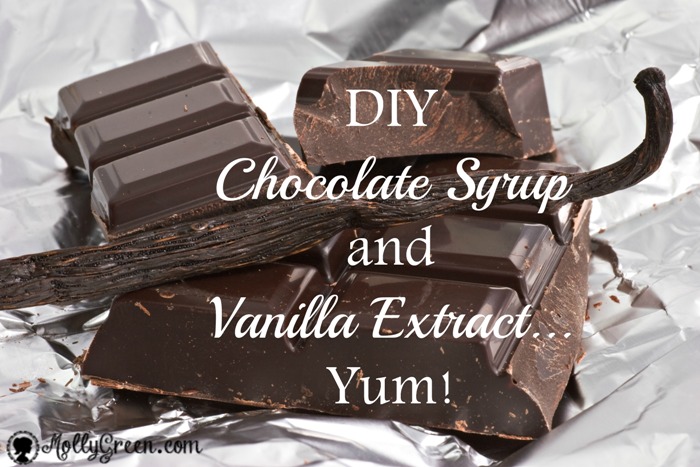 How To Make Chocolate Syrup and DIY Vanilla Extract
