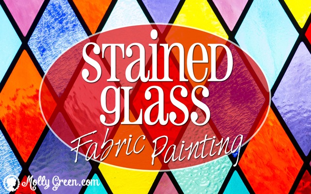 painting stained glass t-shirts