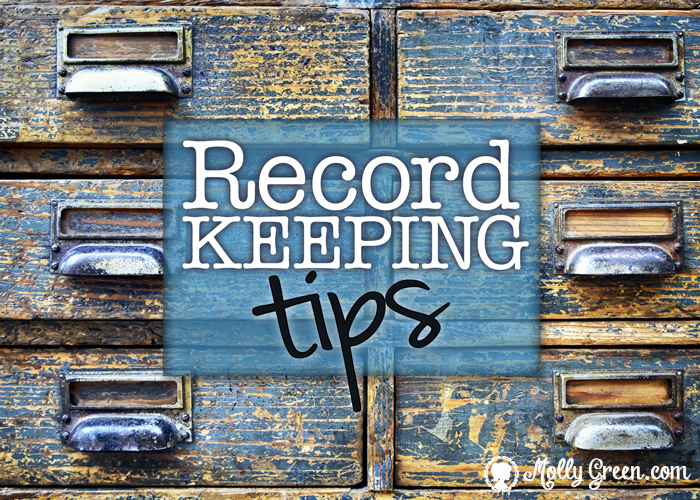 Record Keeping Tips for Home Based Businesses 