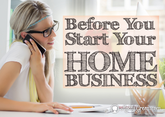 Running a business from home - Before you start your home business