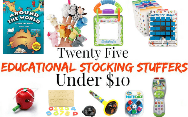 Stocking Stuffers For Kids That Are FUN Educational Gifts