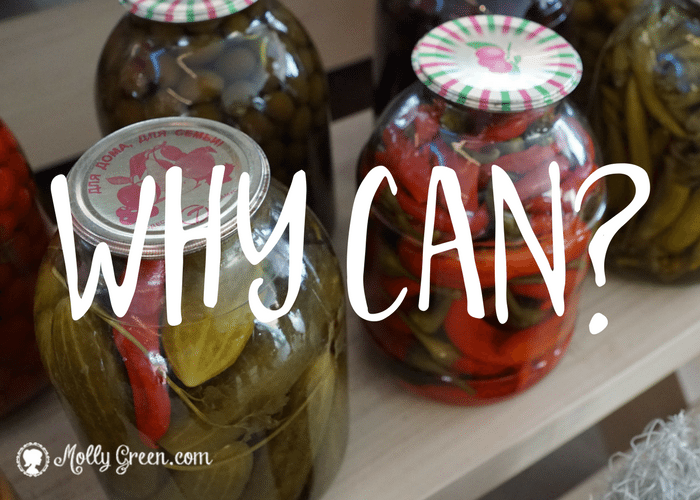 The Benefits of Canning and Preserving Food.